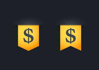 Ribbon icon set