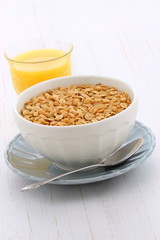 Delicious and healthy granola cereal