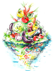 Fototapeta premium vegetables