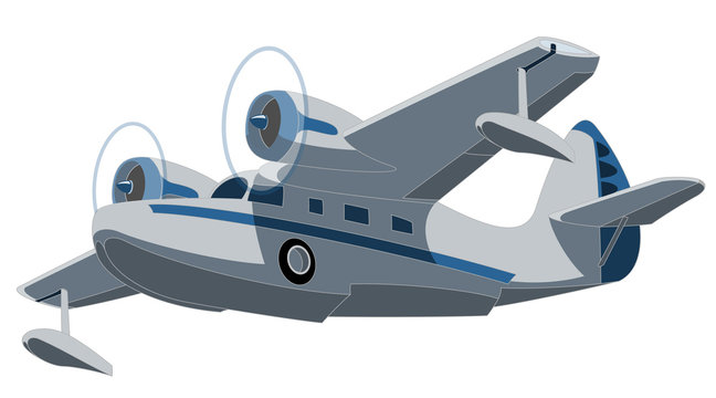 recommend clip art: seaplane