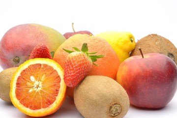 Fototapeta na wymiar Various fruits
