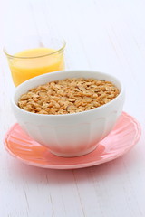 Delicious and healthy granola cereal