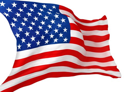 United States Flag Isolated