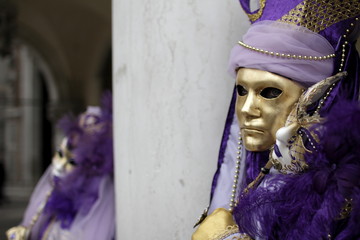 Fototapeta na wymiar carnevale di venezia 2014