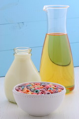 Delicious kids cereal loops