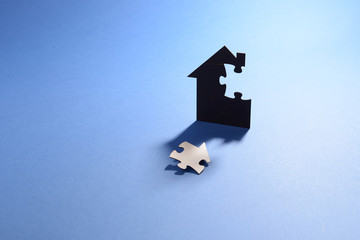 jigsaw puzzle house