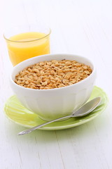 Delicious and healthy granola cereal