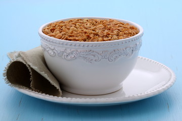 Delicious and healthy granola cereal