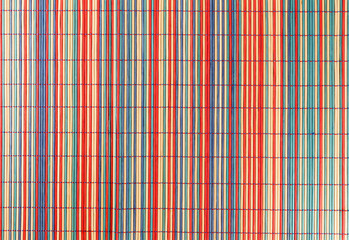 bamboo placemat tablecloth multicolored