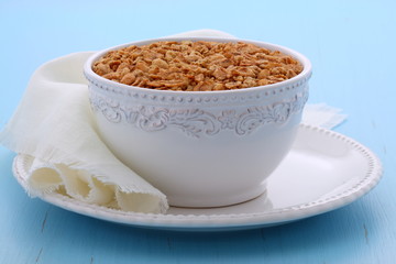 Delicious and healthy granola cereal