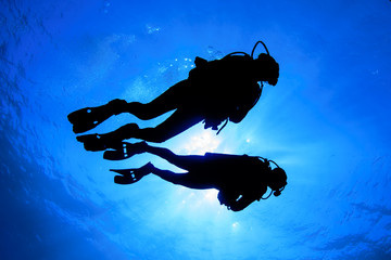Scuba diving