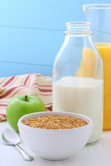 Delicious and healthy granola cereal