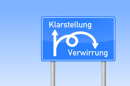 verkehrszeichen viereckig verwirrung klarstellung I