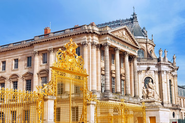Obraz premium Versailles Castle. Famous Royal Chapel . Paris.