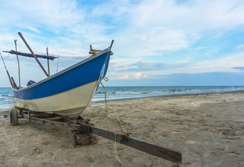 Traditional wooden boat