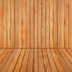 Natural wooden surface.