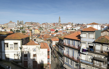 Fototapeta na wymiar Oporto (Clerigos Tower)
