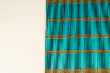 Traditional bamboo mat