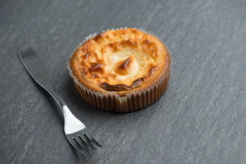 Baking background cheesecake