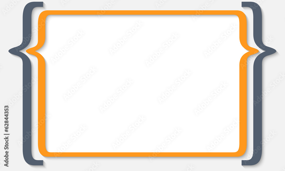 Poster text box for any text with square brackets