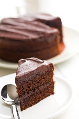 dark chocolate cake