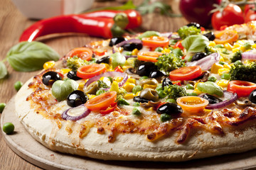 Pizza vegetarian