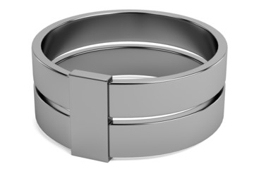 realistic 3d render of ring