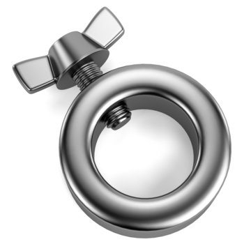 realistic 3d render of thumbscrew