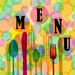 menu design for restaurant,vector, free copy space