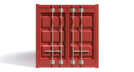 Shipping Container Red