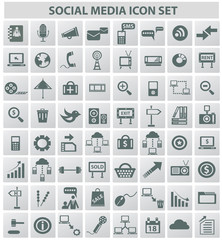 Social media & internet concept,icons