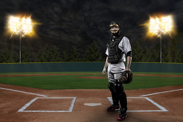 Catcher Baseball Player