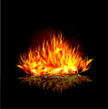 fire collection, Fire background
