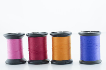 Group of colorful of thread means love