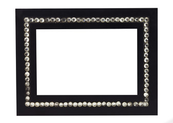 Square frame made of diamonds. - 62862537