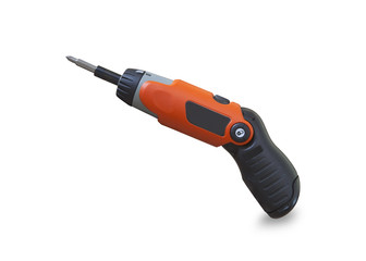 Coreless Screwdriver isolated on white background