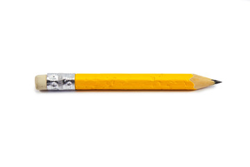 A short, chewed up pencil stub - 62862964
