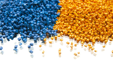 plastic polymer granules