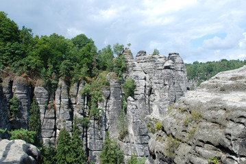 Fototapeta na wymiar Sächsische Schweiz
