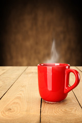 red mug