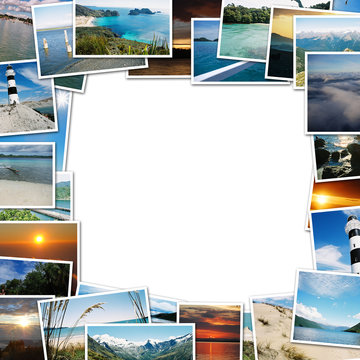 frame of travel photos