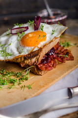 Bacon and Egg Sandwich