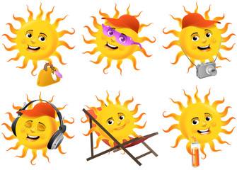 holiday sun cartoons