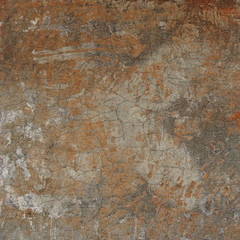 Obraz na płótnie Canvas 3d abstract grunge cracked wall with hidden cross