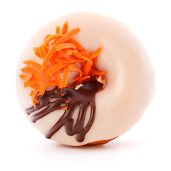 doughnut or donut isolated on white background cutout