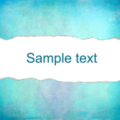 Blue pastel background with space for text