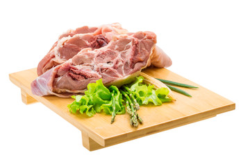 Raw lamb