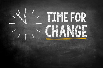 Time for change