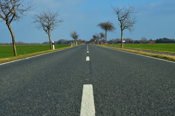 Fototapeta premium Landstraße