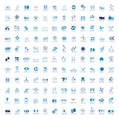 Business Icons Set - Isolated On White Background